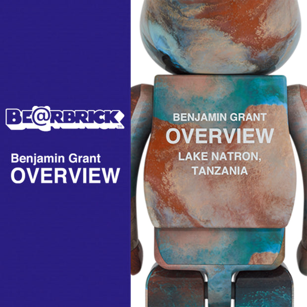 Bearbrick 1000% Benjamin Grant OVERVIEW Lake Natron – Urban Attitude