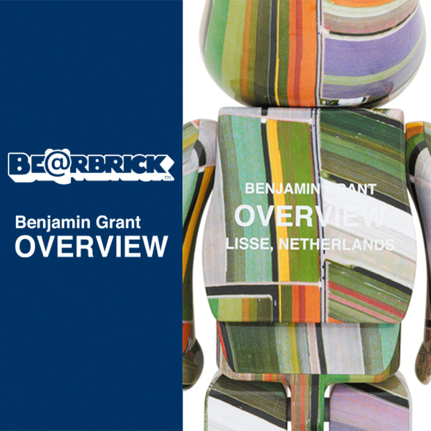 Bearbrick 1000% Benjamin Grant OVERVIEW Lisse Logo Urban Attitude