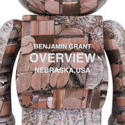 Bearbrick 1000% Benjamin Grant OVERVIEW Nebraska Back Urban Attitude