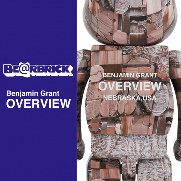 Bearbrick 1000% Benjamin Grant OVERVIEW Nebraska Logo Urban Attitude