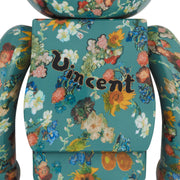 Bearbrick 1000% Floral Pattern 50th Anniversary of the Van Gogh Museum Back Urban Attitude