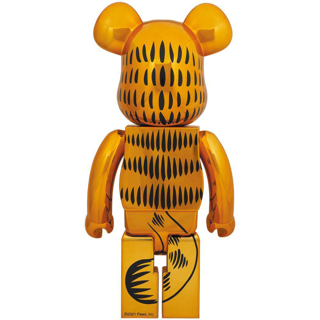 Bearbrick 1000% Garfield Gold Chrome Version – Urban Attitude