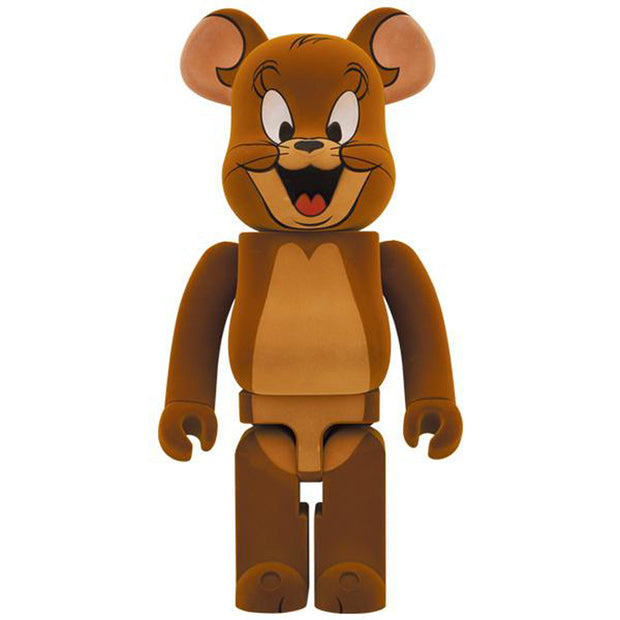 bearbrick 1000 jerry flocky tom and jerry front urban attitude