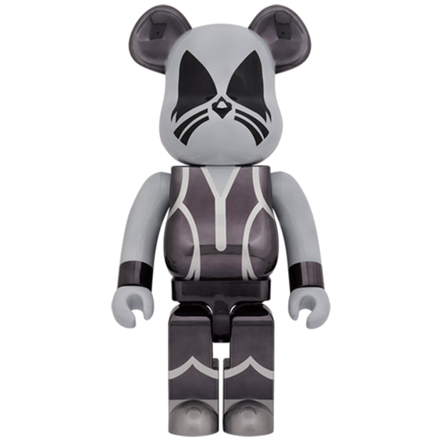 Bearbrick 1000% KISS Catman Chrome Version Urban Attitude