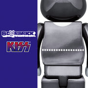 Bearbrick 1000% KISS Star Child Chrome Version Logo Urban Attitude