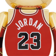 Bearbrick 1000% Michael Jordan 1985 Rookie Jersey Gold – Urban Attitude