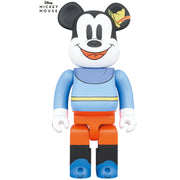 Bearbrick 1000% Mickey Mouse Brave Little Tailor Logo Front Urban Attitude