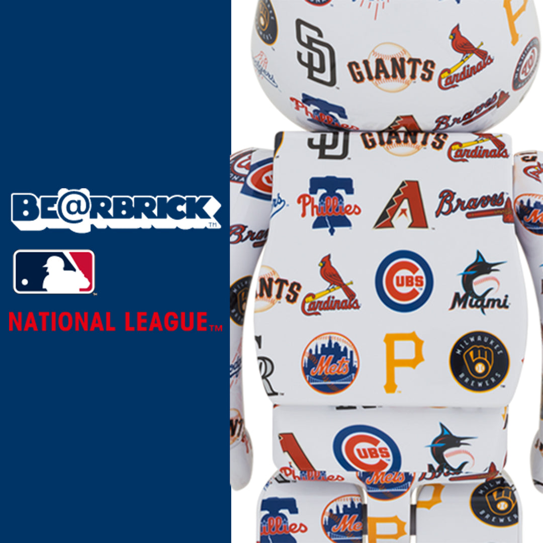 BE@RBRICK × MLB NATIONAL LEAGUE 1000％