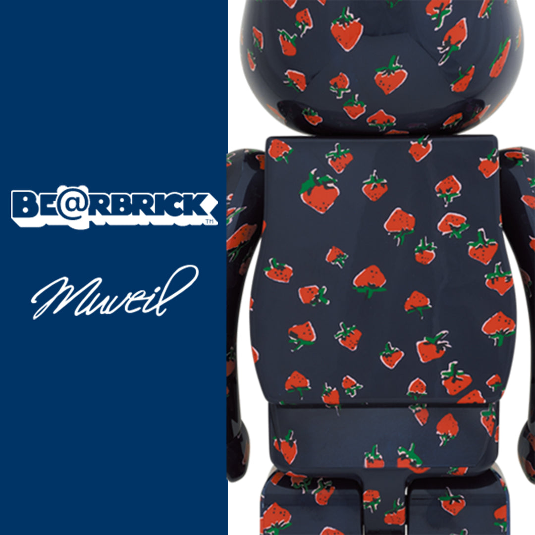 Bearbrick 1000% Muveil “Strawberry” – Urban Attitude