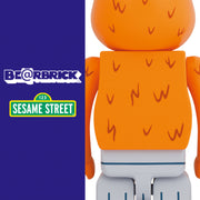 Bearbrick 1000% Oscar The Grouch (The Original Orange Fur Version) Logo Urban Attitude