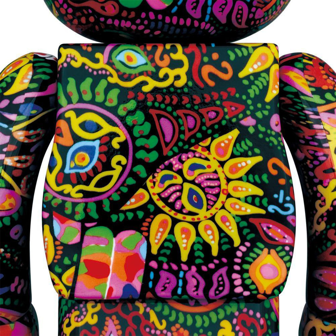 Bearbrick 1000% Psychedelic Paisley – Urban Attitude