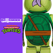Bearbrick 1000% Teenage Mutant Ninja Turtles Donatello Chrome Version Logo Urban Attitude