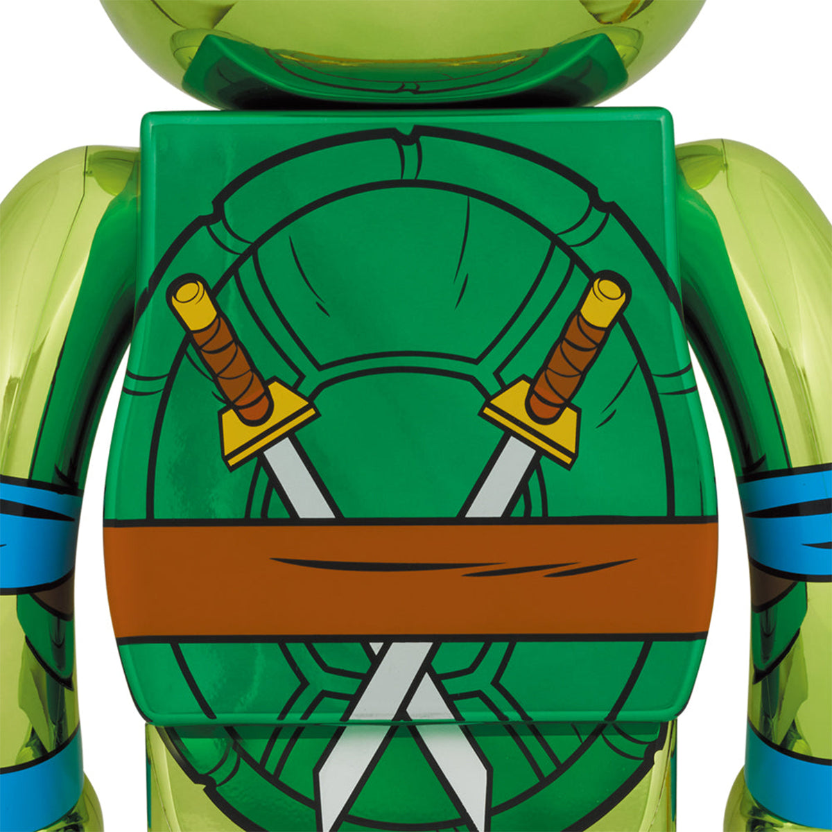 Bearbrick x Teenage Mutant Ninja Turtles Leonardo 1000% Chrome Ver. - ES Bearbrick x Teenage Mutant Ninja Turtles Leonardo 1000% Chrome Ver. - ES