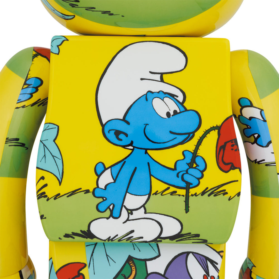 BE@RBRICK The Smurfs 2種類セット ベルギー生まれの妖精キャラクター「スマーフ」のBE@RBRICKが