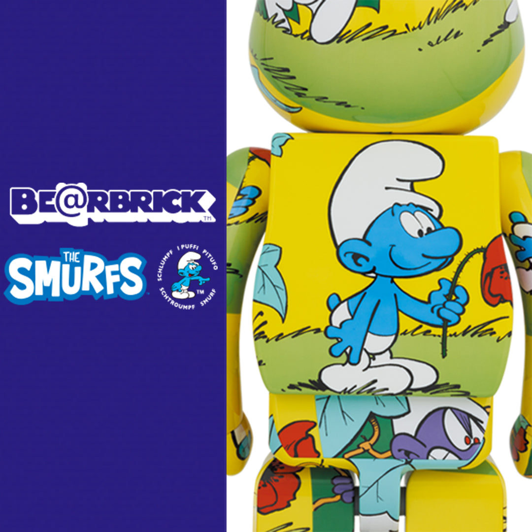 BE@RBRICK The Smurfs 「The Purple Sm1000％ Bearbrick 1000% The Smurfs The Purple Smurfs – Urban Attitude