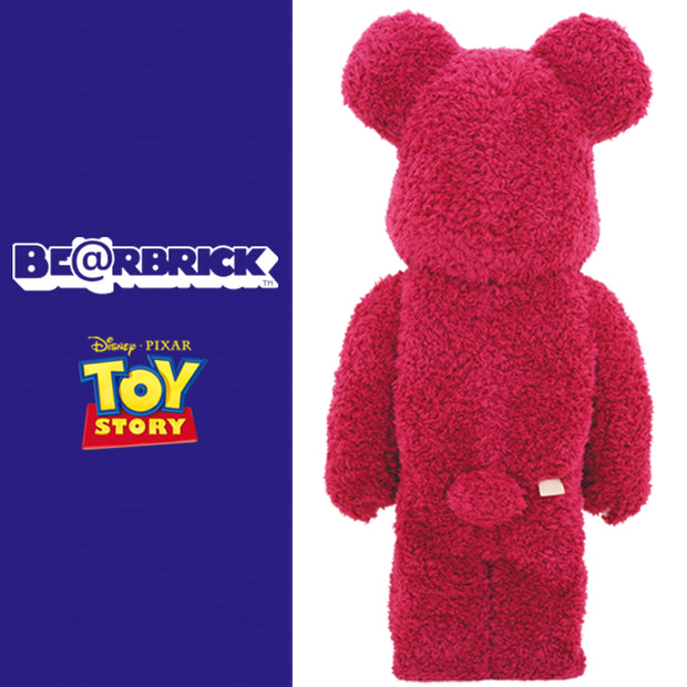 Bearbrick 1000% Toy Story Lots-o'-Huggin' Bear Costume Version Logo Urban Attitude