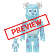bearbrick 400 100 set monsters inc sulley preview urban attitude