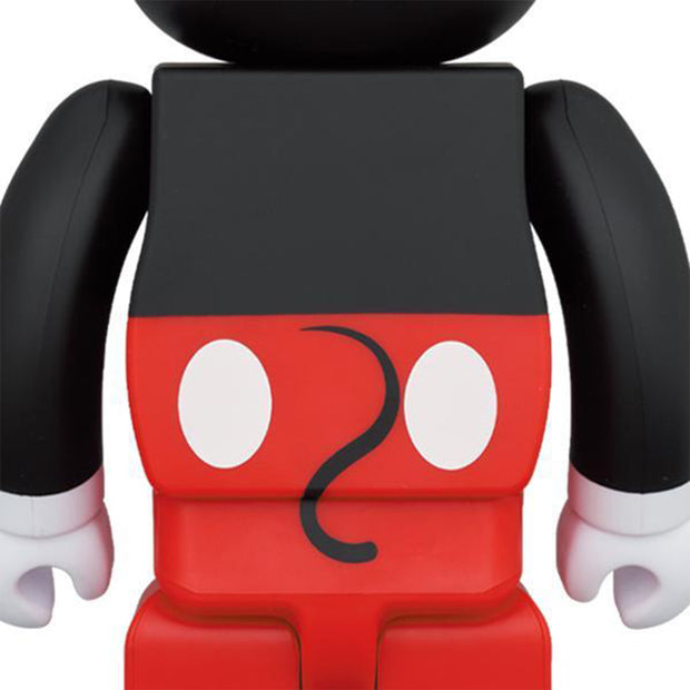 bearbrick 400 and 100 set mickey mouse red and white version urban attitude