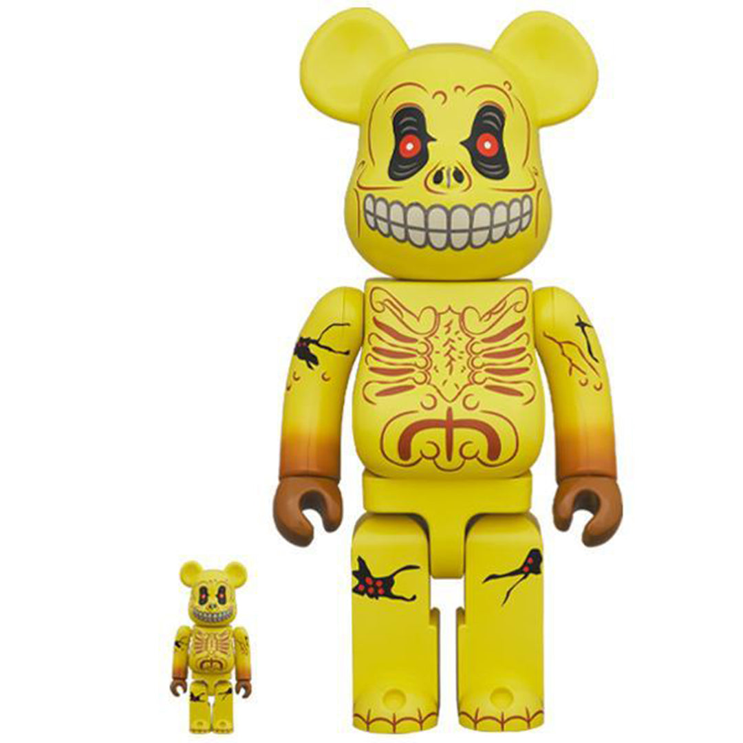 Bearbrick 100% & 400% Set Madballs Skull Face – Urban Attitude