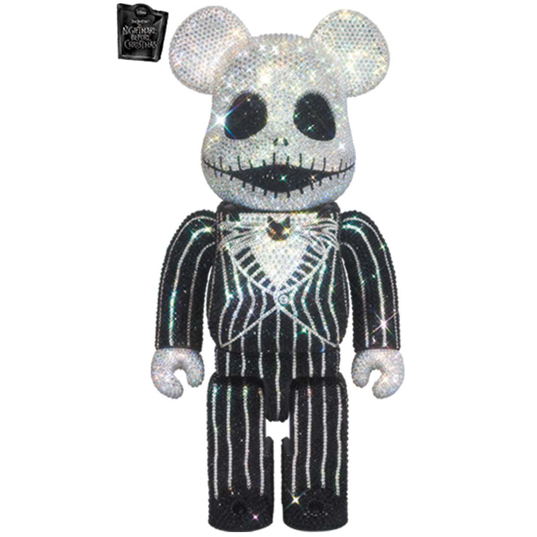 Bearbrick 400% Crystal Decorate Jack Skellington – Urban Attitude