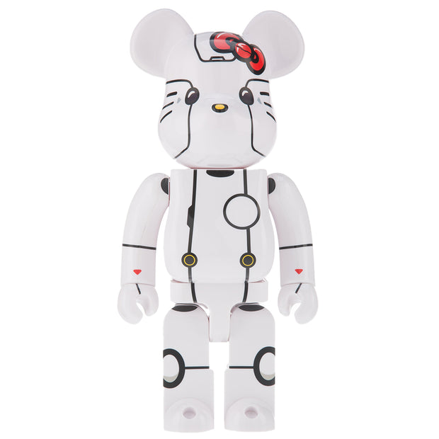 Bearbrick 400% Hello Kitty Robot Kitty White Version