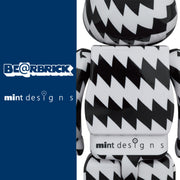 Bearbrick 400% Mint Designs Logo Urban Attitude