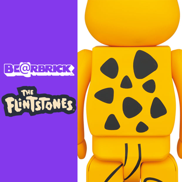 Bearbrick 400% The Flintstones Baby Puss Logo Urban Attitude