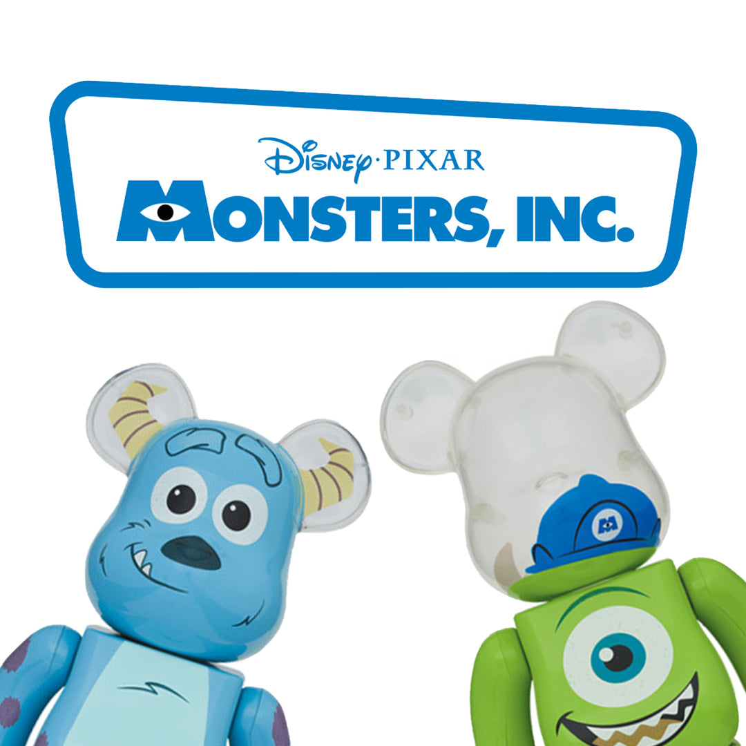 MEDICOM TOY - be＠rbrick Sulley Mike 100%&amp;400% セット Bearbrick-Disney-Pixar-