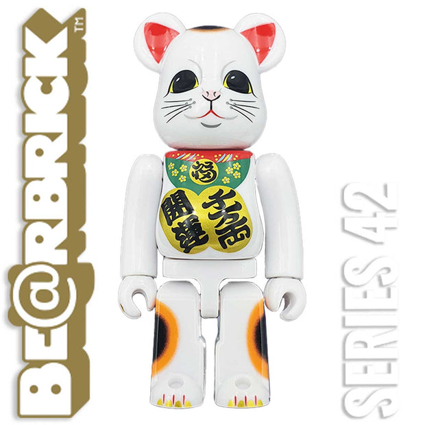 Bearbrick 100% Series 42 Secret - Maneki-neko Lucky Cat Urban Attitude