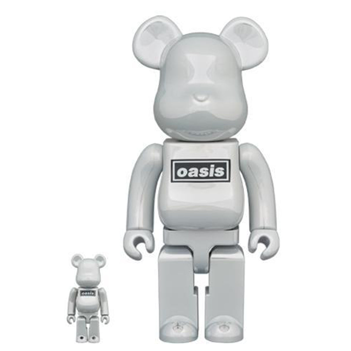 Bearbrick 100% & 400% Set Oasis White Chrome – Urban Attitude