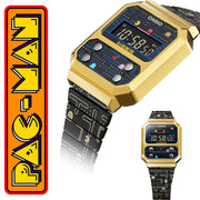 casio vintage watch pac man collaboration model a100wepc 1b marketing urban attitude