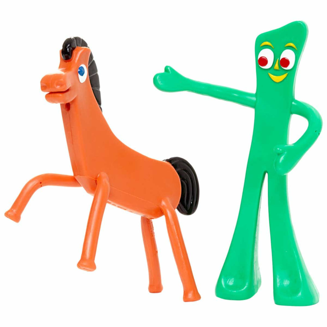 Gumby & Pokey Bendable Figures 6 Inch Set of 2 – Urban Attitude