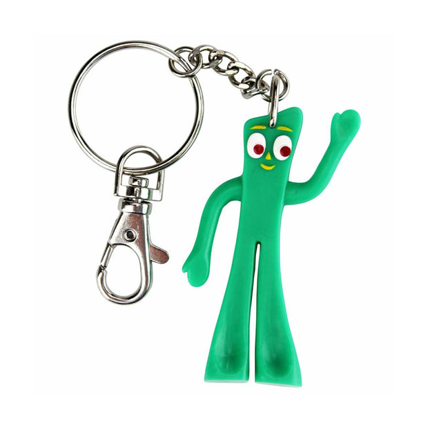 Gumby Bendable Figure Keychain Urban Attitude