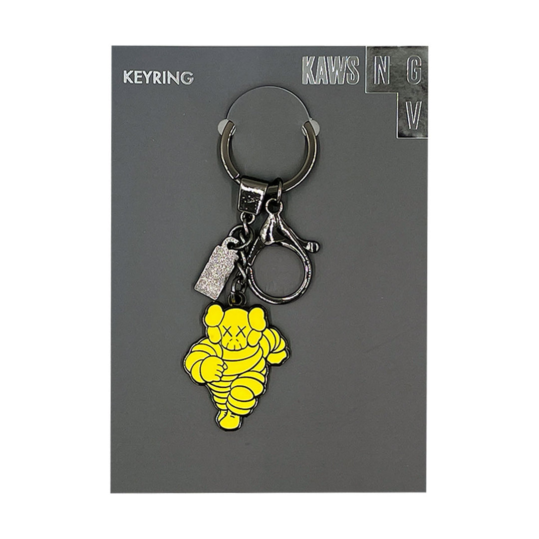 KAWS X NGV Chum Yellow Keyring – Urban Attitude