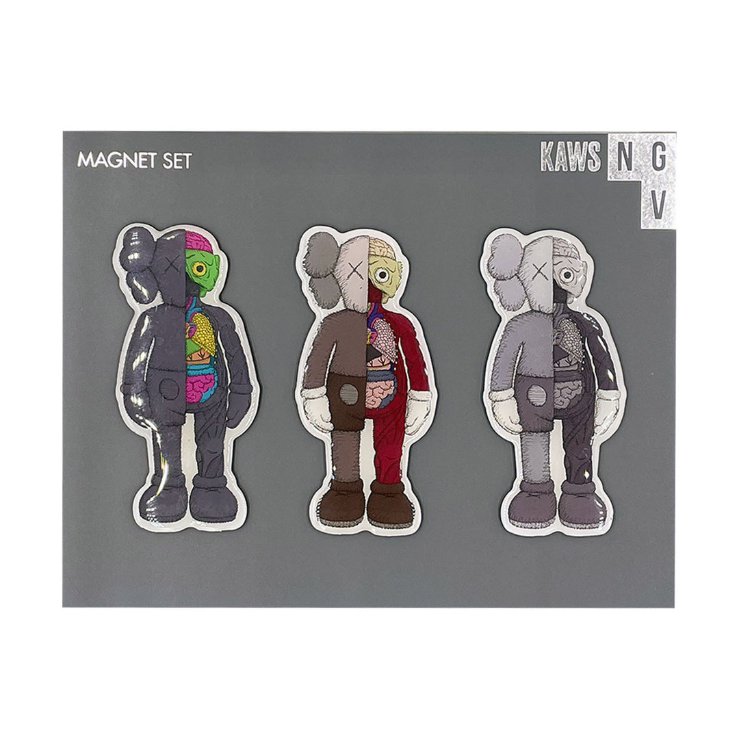 KAWS カウズ Magnets （Set of 3） KAWS - Set of 3 Fridge Magnets – Tumbling Dice London