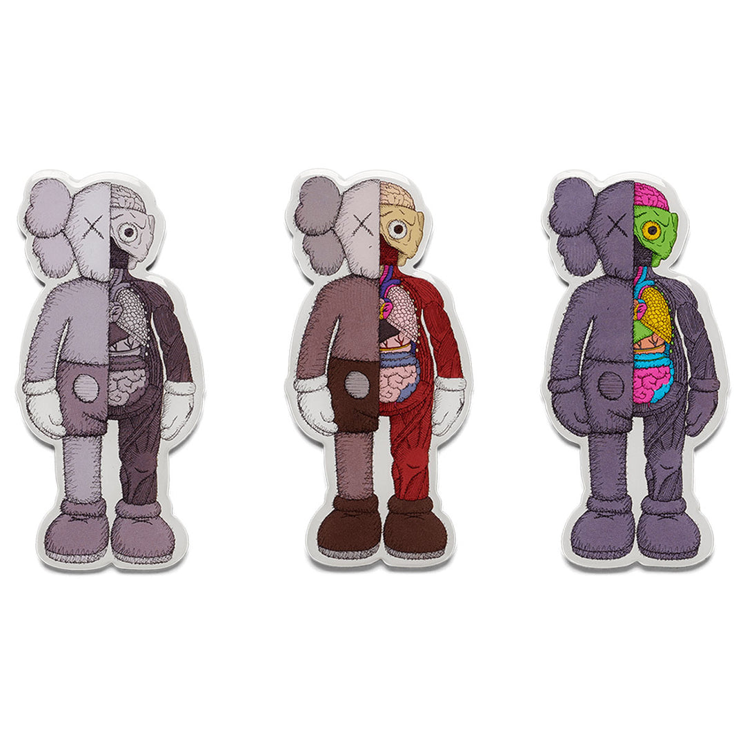 KAWS X NGV Companion Flayed Magnet Set of 3 – Urban Attitude