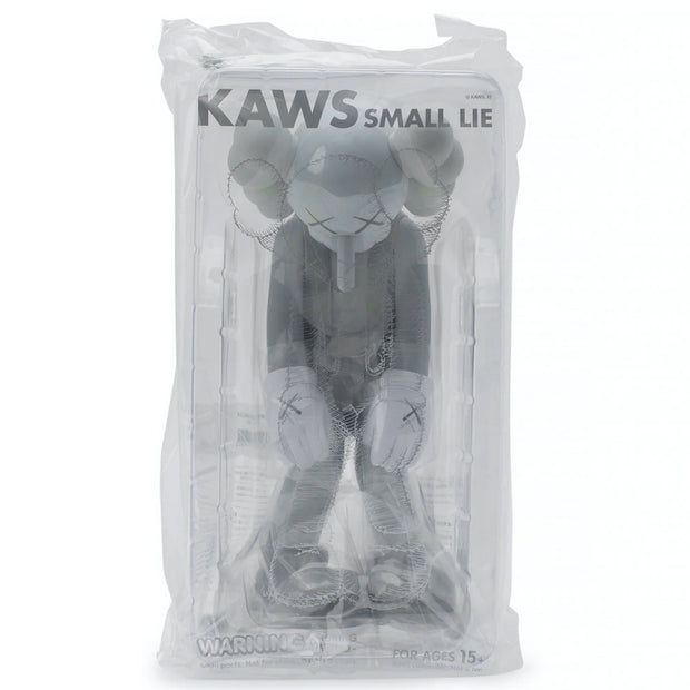 kaws small lie grey edition packaging urban attitude