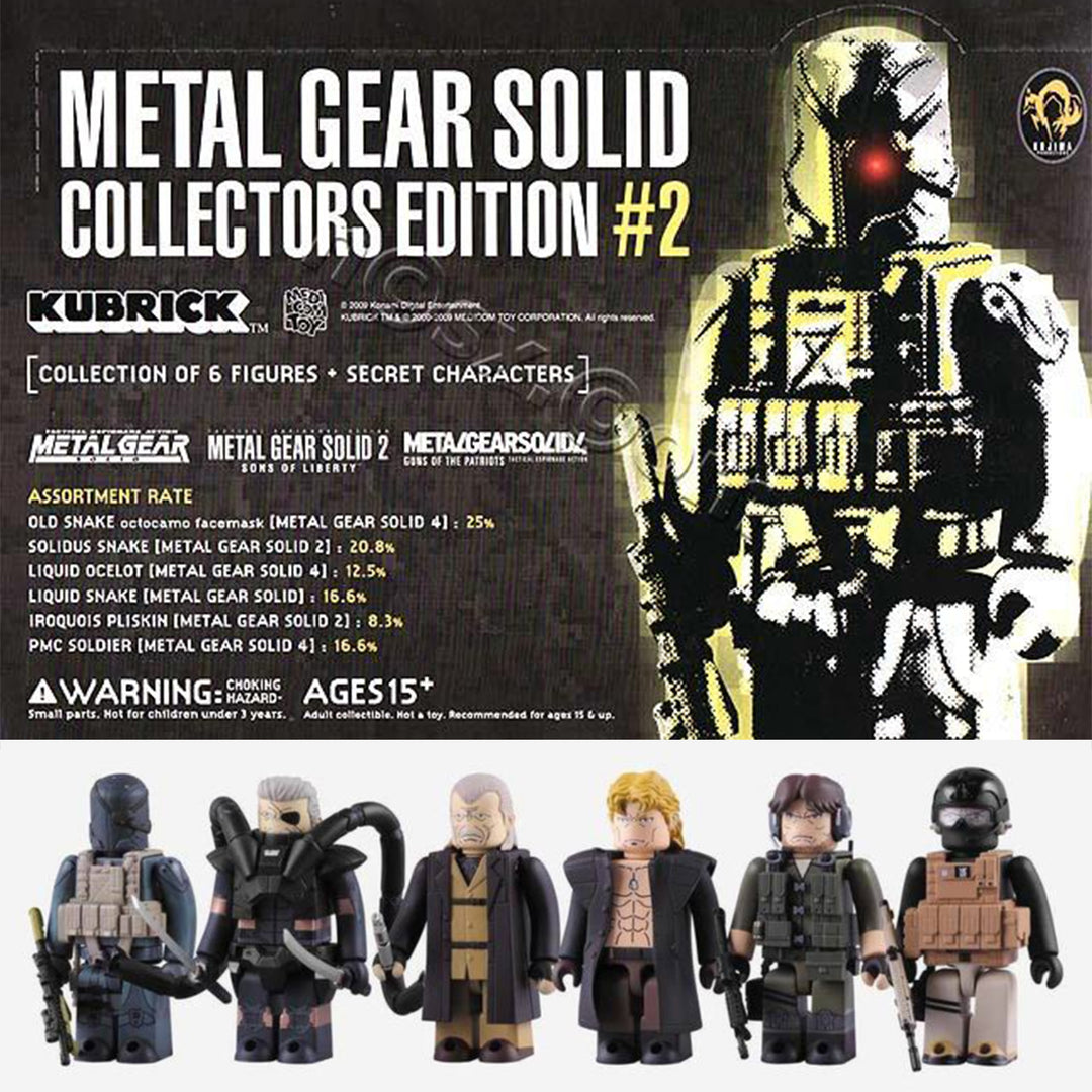 Kubrick Metal Gear Solid Collectors Edition #2 Assorted – Urban