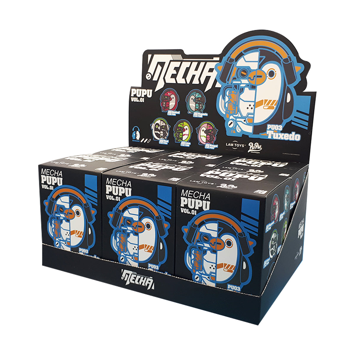 LAM TOYS トイ MECHA PUPU メカププ フィギュア 4点 セット LAM TOYS トイ MECHA PUPU メカププ フィギュア 4点 セット