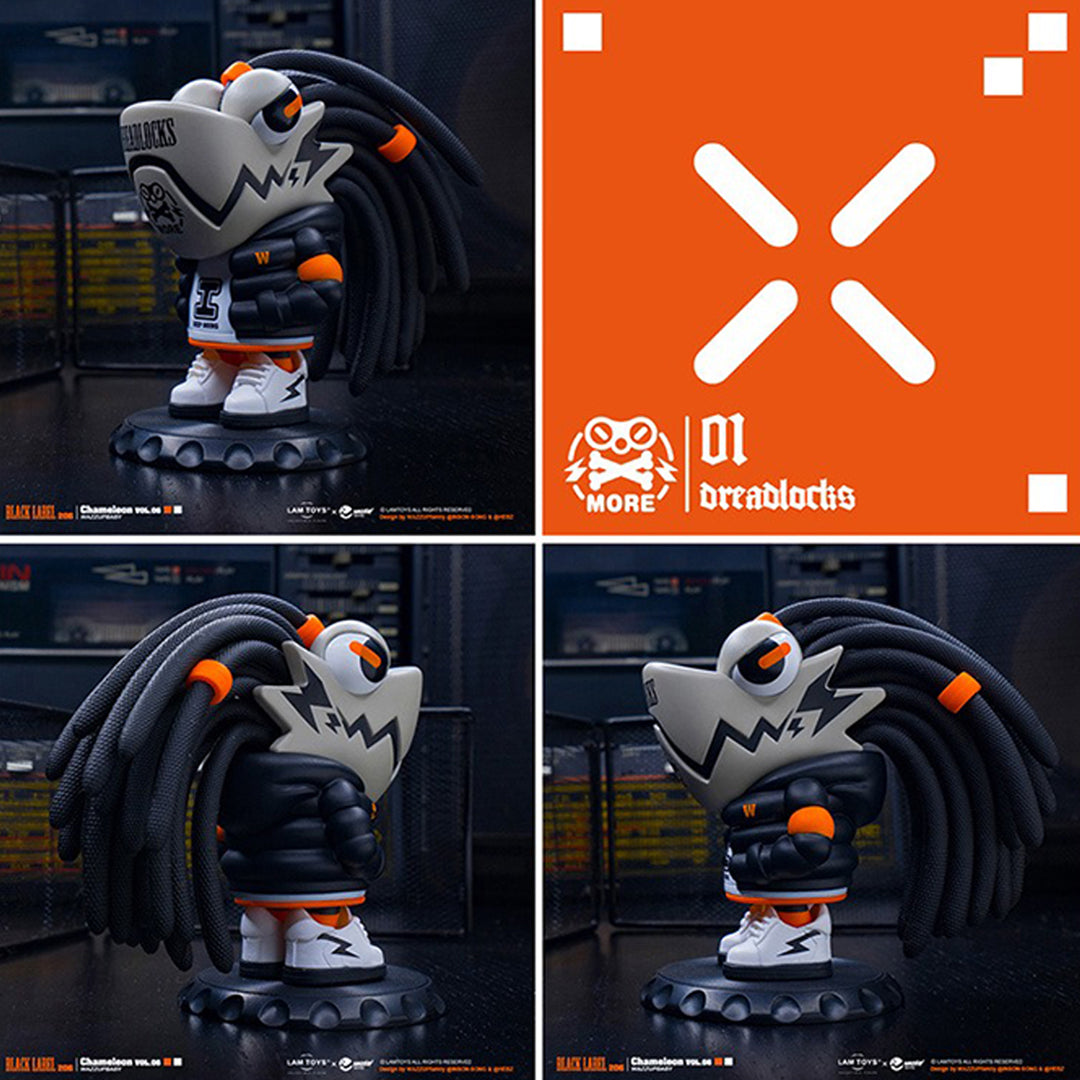 LAMTOYS WAZZUPBABY Chameleon Blind Box - BLACK LABEL 206 Vol.06