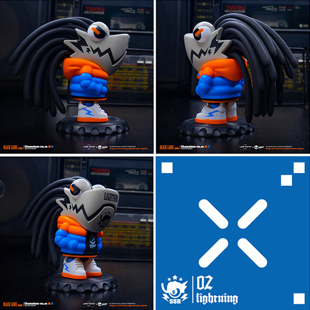 LAMTOYS WAZZUPBABY Chameleon Blind Box - BLACK LABEL 206 Vol.06