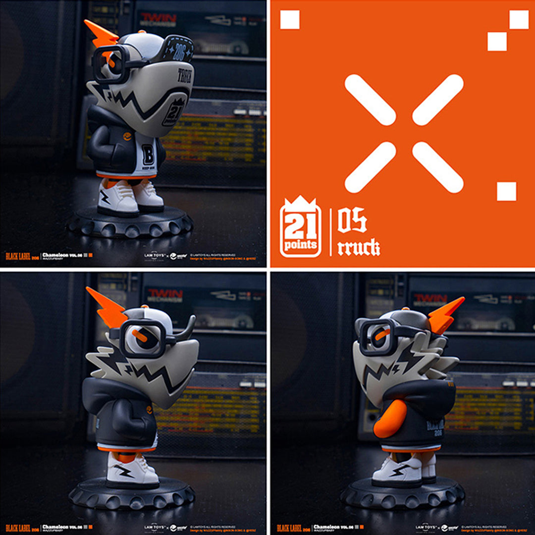 LAMTOYS WAZZUPBABY Chameleon Blind Box - BLACK LABEL 206 Vol.06