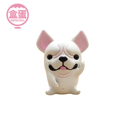 middle finger dog moetch ball blind box urban attitude