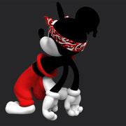 mighty jaxx droopy mouse by pool back background urban attitude