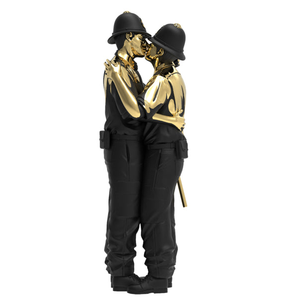 mighty jaxx kissing coppers by brandalised gold rush edition main urban attitude