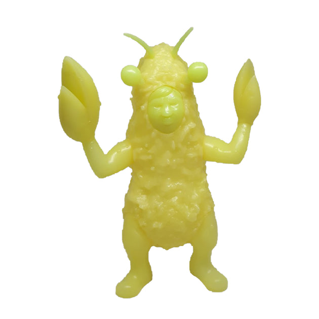 Mighty Jaxx Super Kaiju Corps Figure Tempura-San (Radioactive Yellow ...