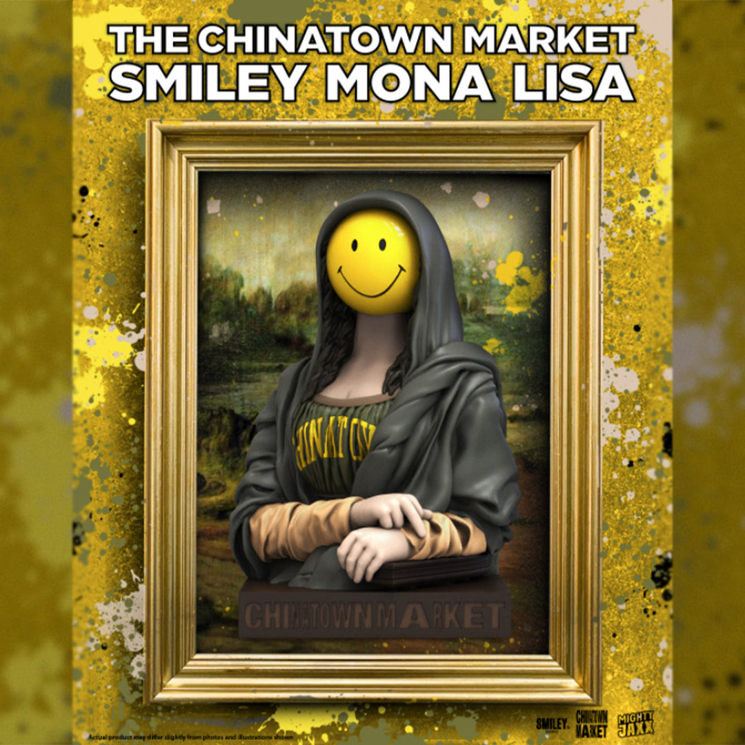 新品 CHINATOWN MARKET SMILEY MONA LISA Smiley Mona Lisa (MJ Edition) by The Chinatown Market | bol