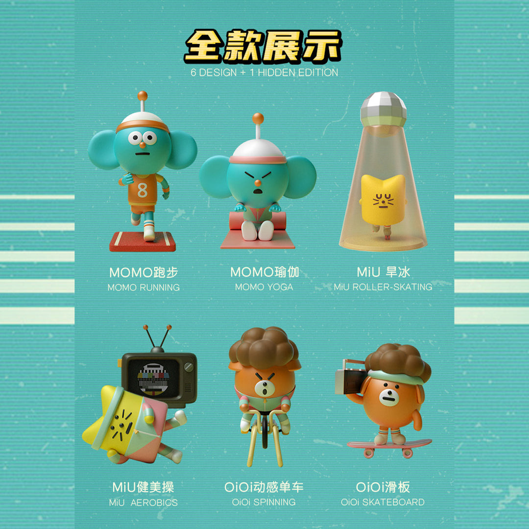 Moetch Momo Planet Blind Box - Sports Life Series – Urban Attitude