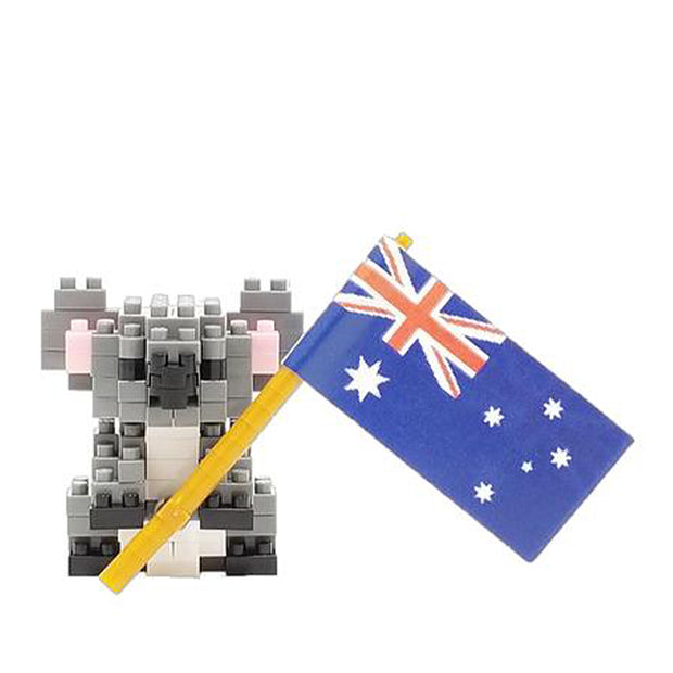 Nanoblock Koala With Flag urban attitude