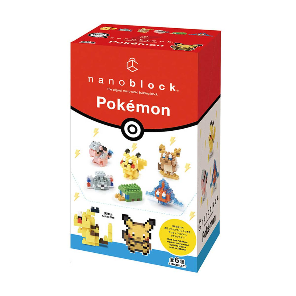 Nanoblock Mini Collection Blind Bag Pokémon Electric Type Case